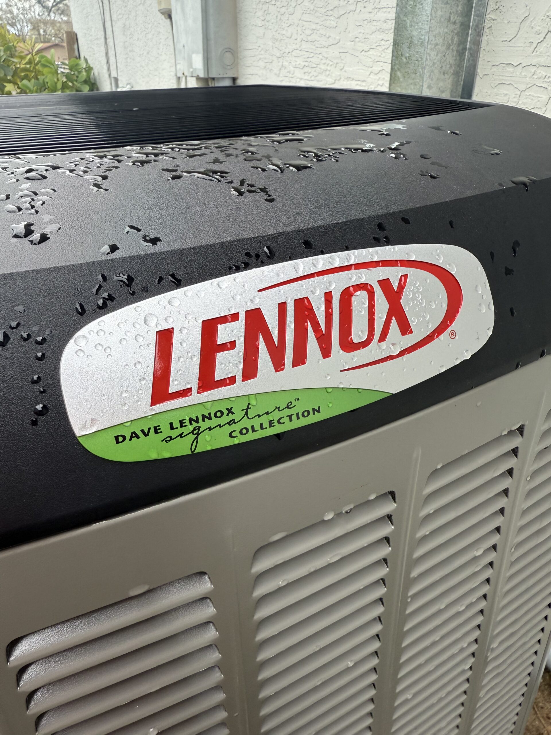 AC Repair in the Treasure Coast 10 2025 10 01 New AC Lennox Close Up scaled